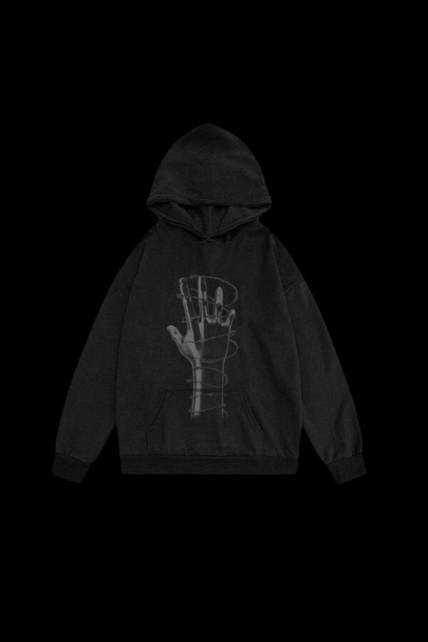 Hoodie Hand with Spikes